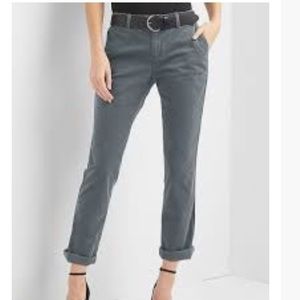 GAP GIRLFRIEND TWILL STRIPE CHINO